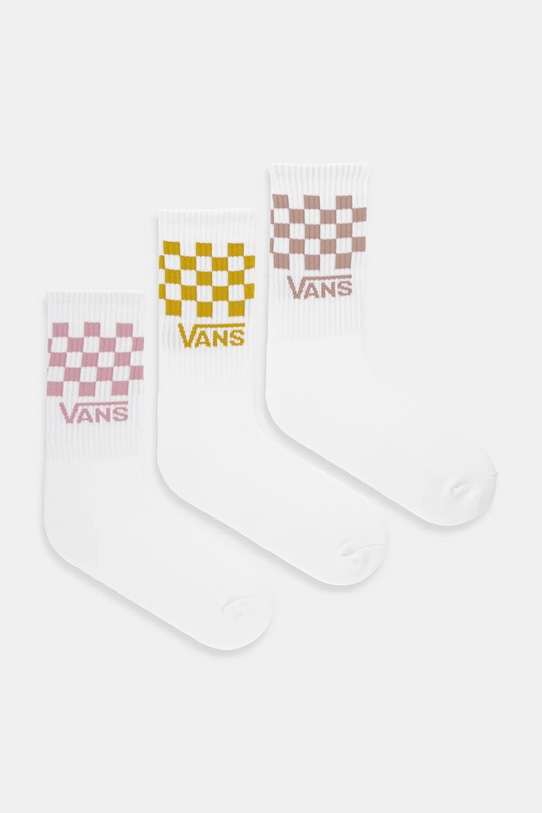 Vans skarpetki 3-pack skarpetki długie biały VN000QBUEN71