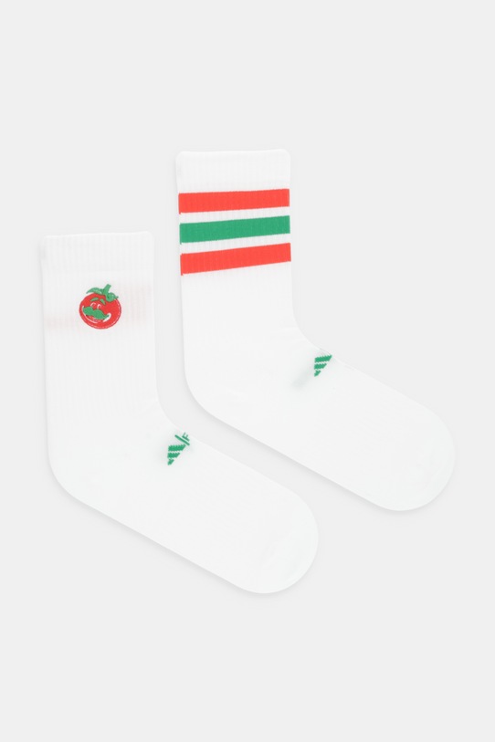 Κάλτσες adidas Fortnite 2-pack ψηλές κάλτσες λευκό JN2692
