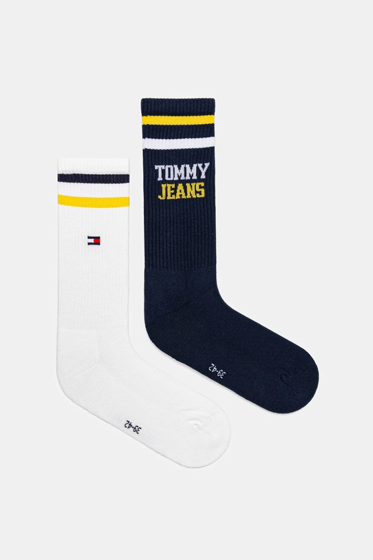 Ponožky Tommy Jeans 2-pack potisk námořnická modř 701236466