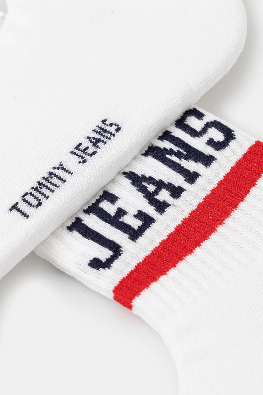 Tommy Jeans skarpetki 2-pack 701236467 biały AW25