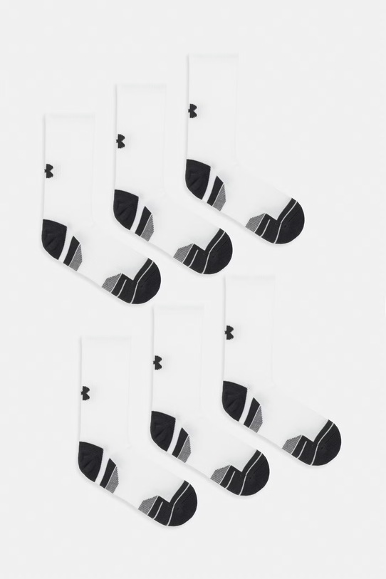 Under Armour skarpetki 6-pack 6-pack biały 1386242