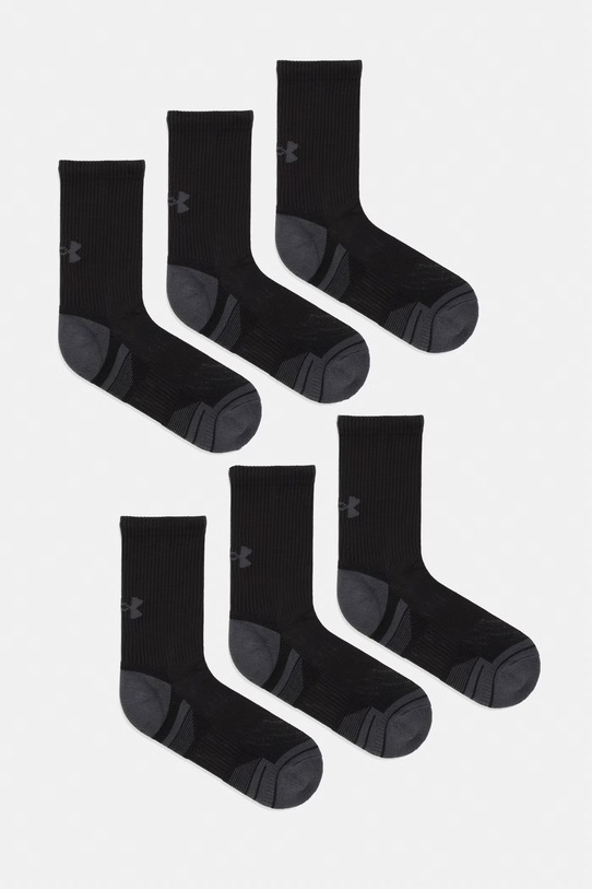 Under Armour skarpetki 6-pack 6-pack czarny 1386242