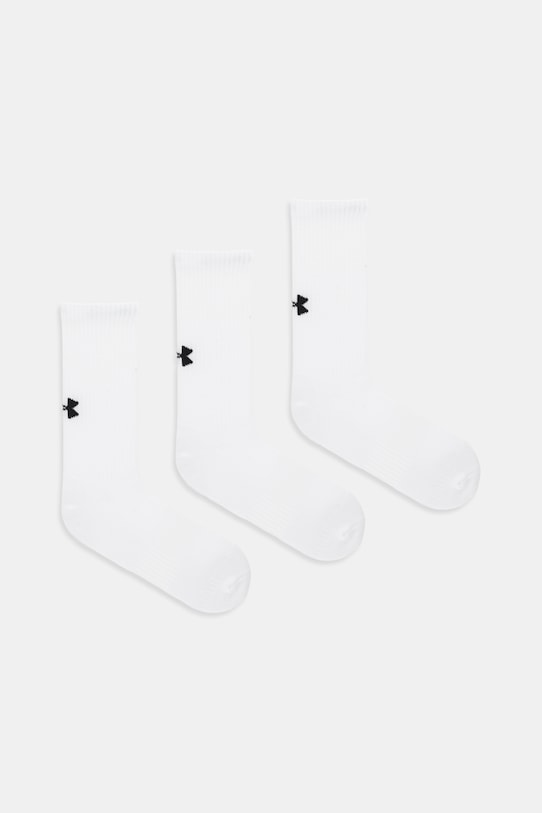 Ponožky Under Armour 3-pack dlouhé ponožky bílá 1386311