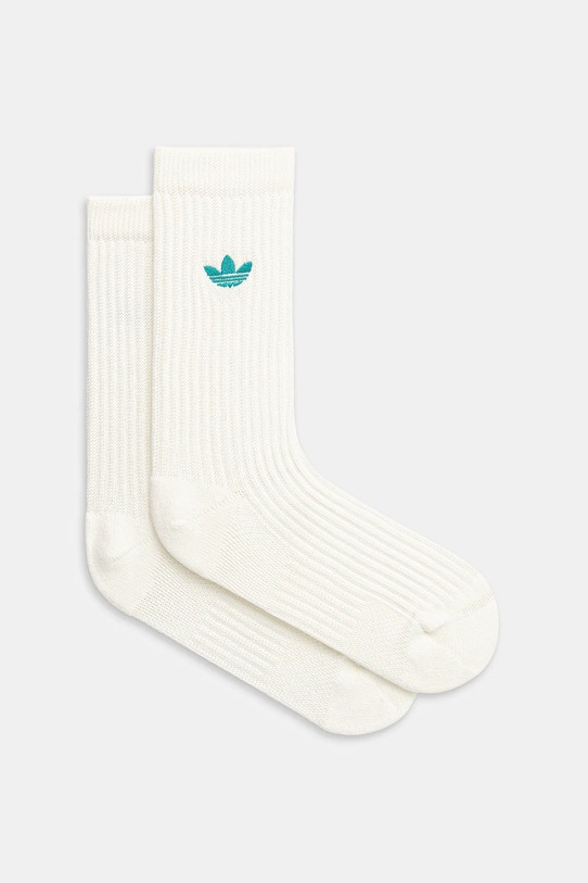 Ponožky adidas Originals S&R SOCKS dlhé ponožky béžová KA7997