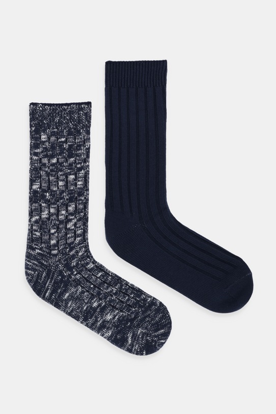 Ponožky Levi's 2-pak jednofarebný tmavomodrá 37157.1278