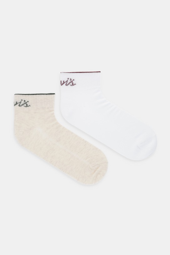 Nogavice Levi's 2-pack Prijazno od planeta bela 37157.1287