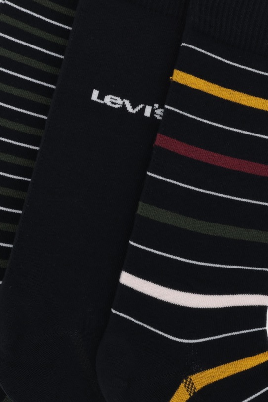 Levi's skarpetki 4-pack 37157.1304 czarny AW25