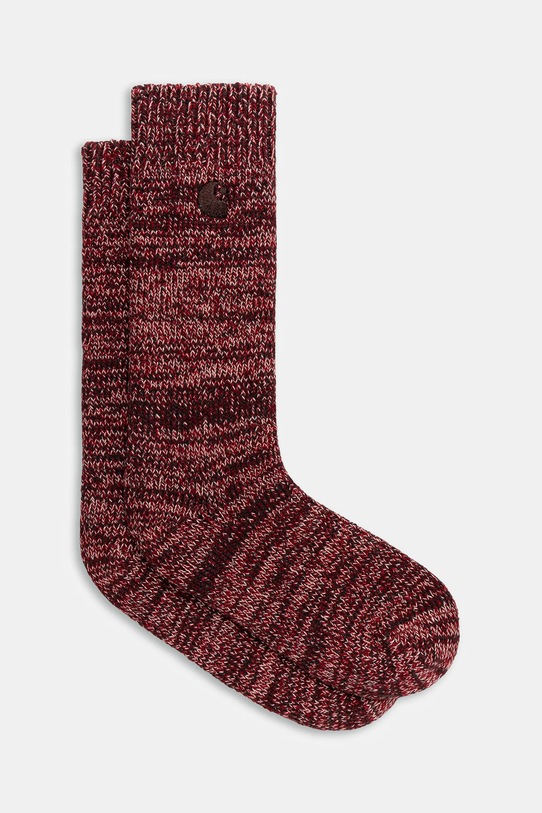 Carhartt WIP skarpetki z dodatkiem wełny Tony Socks skarpetki długie bordowy I035478.3GTXX