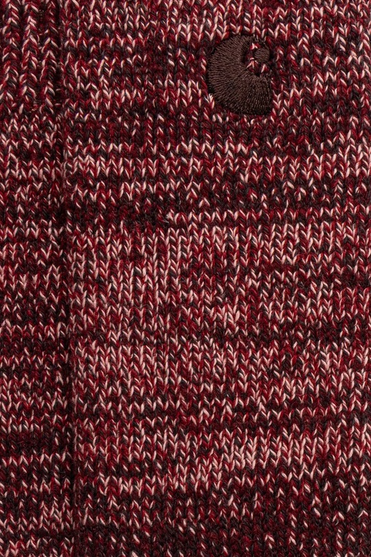 Carhartt WIP skarpetki z dodatkiem wełny Tony Socks I035478.3GTXX bordowy AW25