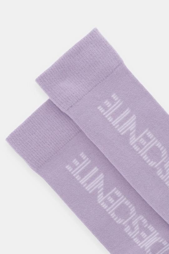 Descente skarpety narciarskie Arch Spiral Sox DW5FSO02UU fioletowy AW25