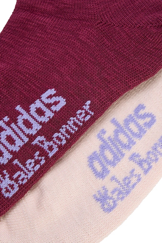 Одежда Носки adidas Originals Wb 3S Sock 2 шт KD7727 бордо