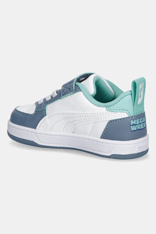 Chłopiec Puma sneakersy dziecięce Puma Caven 2.0 Lo Hot Wheels 2 AC+ Inf 403407 niebieski