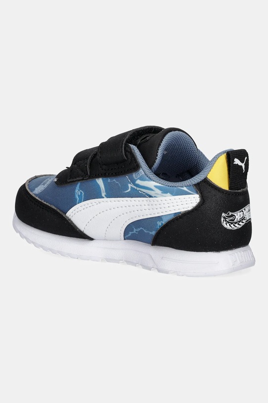 Chłopiec Puma sneakersy dziecięce Puma R78 Lightwind Hot Wheels 2 V Inf 403411 czarny