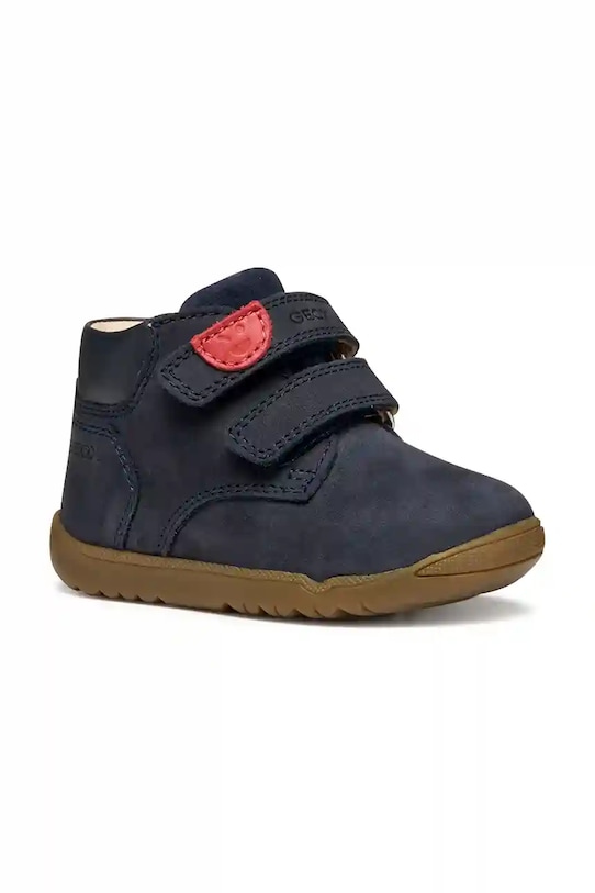 Geox încălțăminte din piele pentru copii MACCHIA Produs pentru bebe bleumarin B164NC.03285.18.26