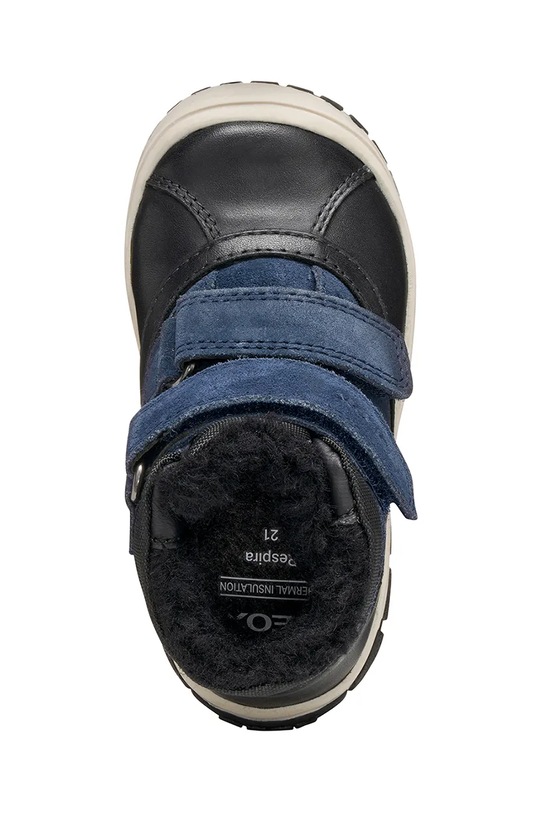 Geox buty zimowe skórzane dziecięce OMAR B462DC.04322.20.23 granatowy