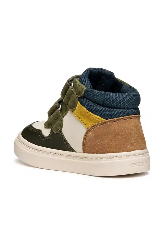 Geox sneakersy skórzane dziecięce NASHIK beżowy B465NA.08522.20.23