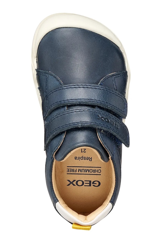 Detské kožené poltopánky Geox STEPPIEUP B465WA.000CL.20.27 tmavomodrá