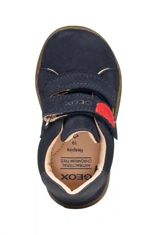 Geox półbuty zamszowe dziecięce MACCHIA B564NA.02185.19.26 granatowy