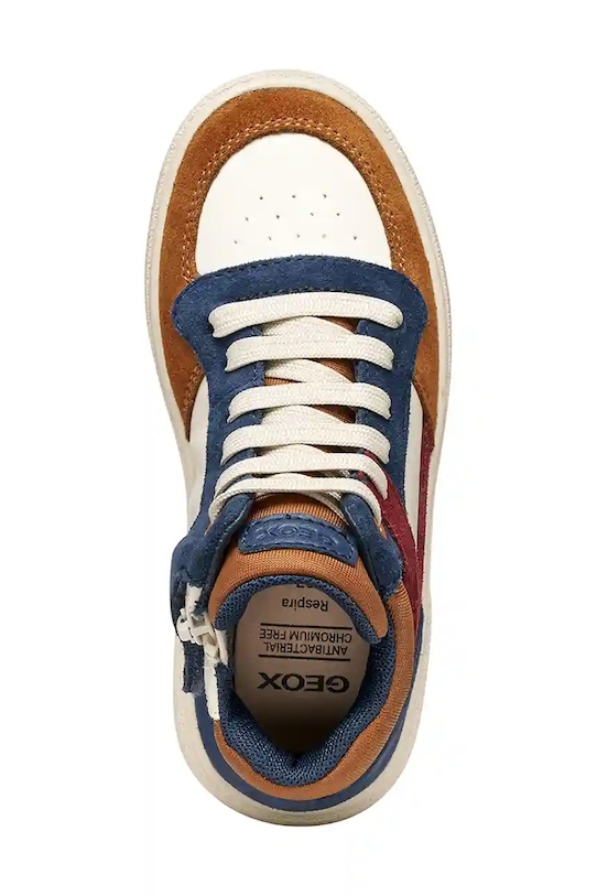 Geox sneakersy dziecięce THELEVEN J46LDC.05422.28.35 brązowy