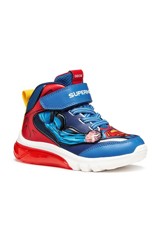 Geox sneakersy dziecięce CIBERDRON syntetyczny niebieski J56LBF.0BC14.28.31