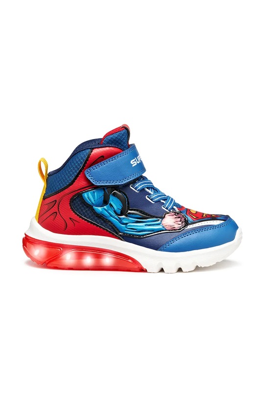 Băieți Geox sneakers pentru copii CIBERDRON J56LBF.0BC14.32.35 albastru