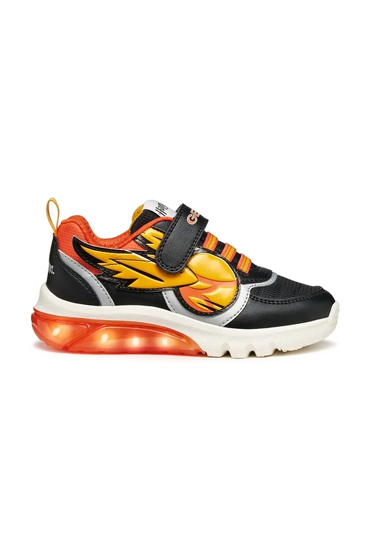 Băieți Geox sneakers pentru copii CIBERDRON J56LBH.054FU.32.35 negru