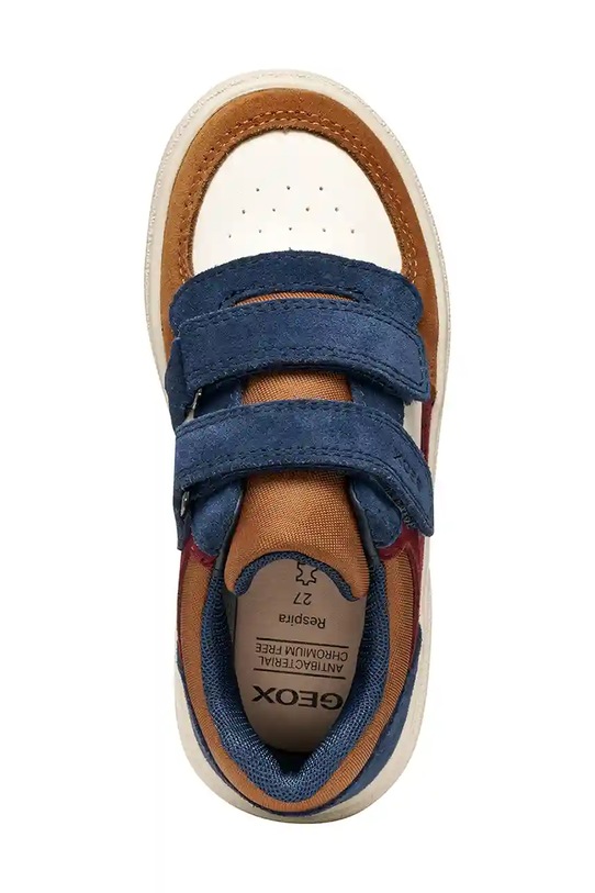 Geox sneakersy dziecięce THELEVEN J56LDA.05422.28.35 brązowy