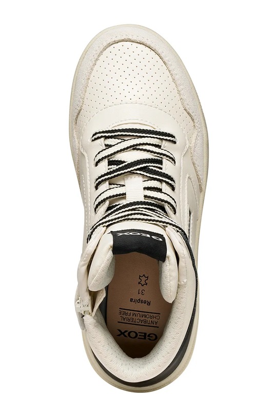 Geox sneakersy dziecięce WASHIBA J56LQA.05422.31.35 biały