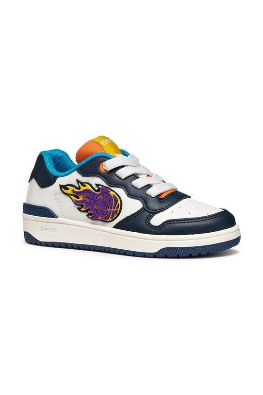 Geox sneakers pentru copii WASHIBA textil alb J56LQB.000BC.28.35
