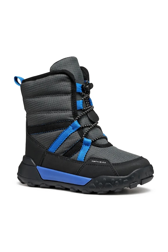 Geox śniegowce dziecięce TREKKYUP imitacja skóry licowej szary J46MBC.08V50.36.39