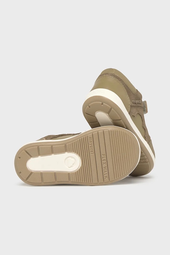 Дитячі шкіряні кросівки Mayoral коричневий 42587.58B.Baby.9BYA