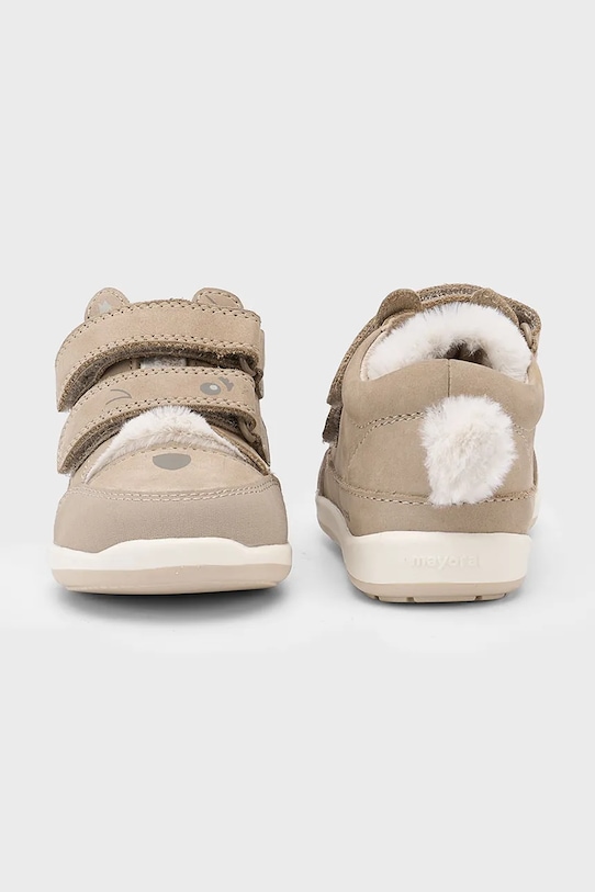 Mayoral półbuty skórzane dziecięce 42589.59A.Baby.9BYA beżowy AW25
