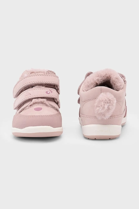 Mayoral półbuty skórzane dziecięce 42589.59B.Baby.9BYA różowy AW25