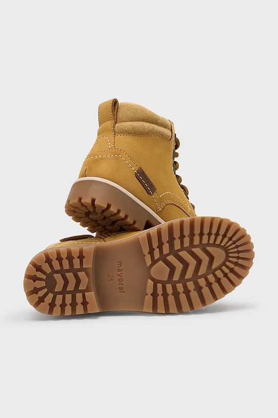 Αγορίστικα Παιδικές χειμερινές μπότες nubuck Mayoral 44597.64B.Mini.9BYA καφέ