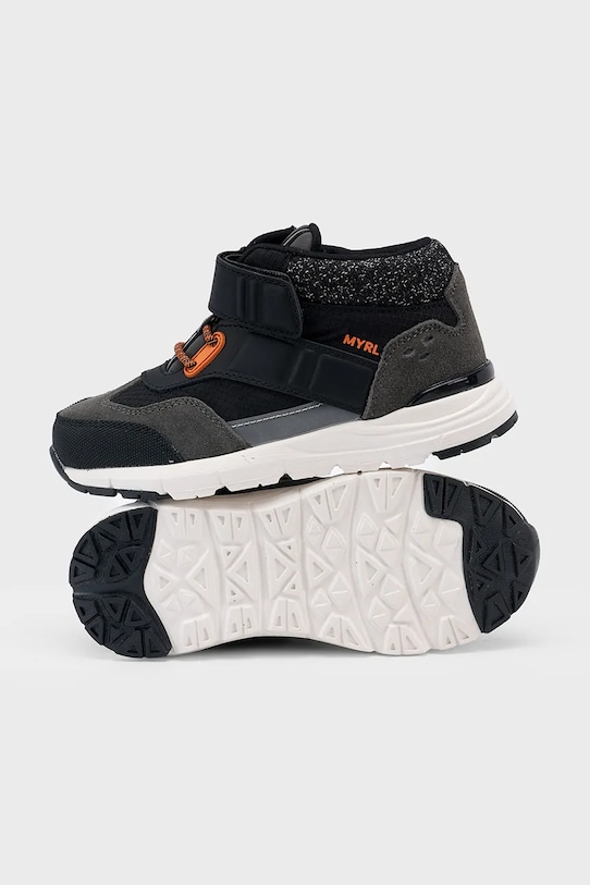 Băieți Mayoral cizme de iarnă pentru copii 44605.71A.Mini.9BYA negru