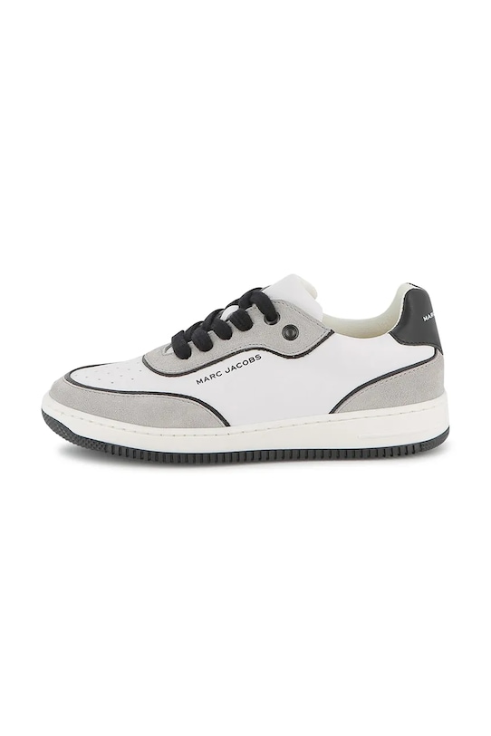 Marc Jacobs teniși din piele copii W60672.36.37 alb AW25