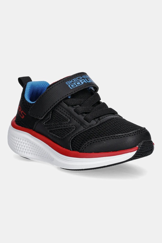 Skechers scarpe per bambini GO RUN ELEVATE 2.0-FIND MY LI finta pelle fiore nero 404050N
