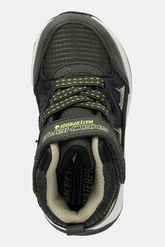 Skechers cizme de iarnă pentru copii STORM BLAZER - DRIZZLE SQUAD verde 406377N