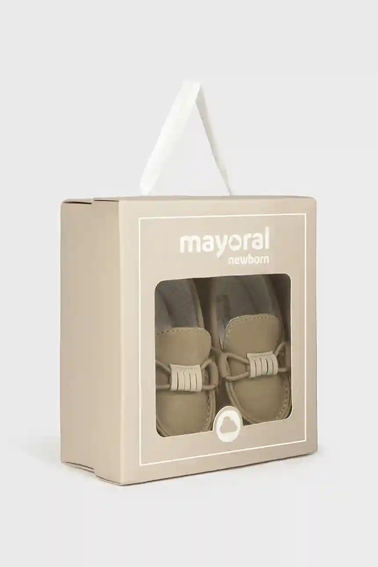 Βρεφικά παπούτσια Mayoral Newborn καφέ 9947.1K.Newborn.9BYA