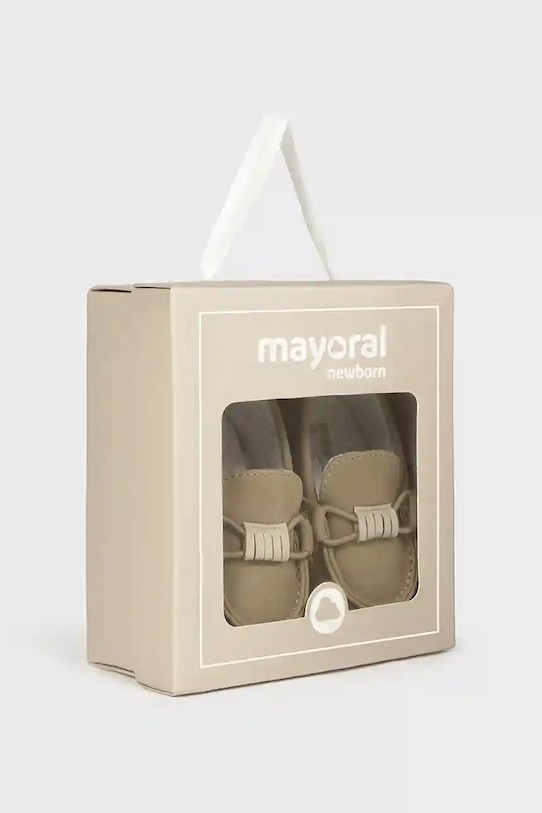 Mayoral Newborn pantofi pentru bebeluși maro 9947.1K.Newborn.9BYA
