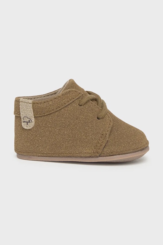 Βρεφικά παπούτσια Mayoral Newborn 9948.1L.Newborn.9BYA καφέ AW25