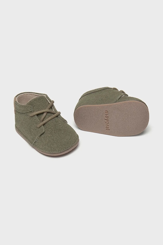 Βρεφικά παπούτσια Mayoral Newborn χωρίς μόνωση γκρί 9948.1L.Newborn.9BYA