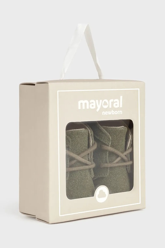 Čevlji za dojenčka Mayoral Newborn zelena 9948.1L.Newborn.9BYA