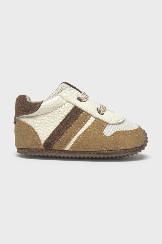 Βρεφικά παπούτσια Mayoral Newborn 9953.1Q.Newborn.9BYA καφέ AW25