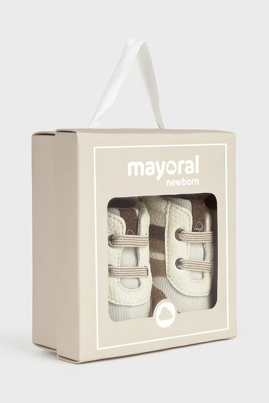 Βρεφικά παπούτσια Mayoral Newborn 9953.1Q.Newborn.9BYA καφέ