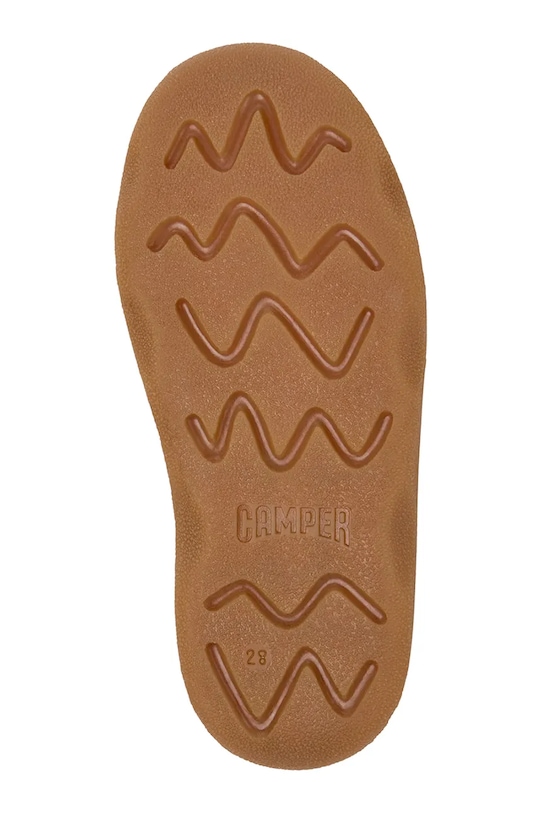 Camper scarpe basse in pelle bambini Kiddo Kids K900398.28.34 marrone
