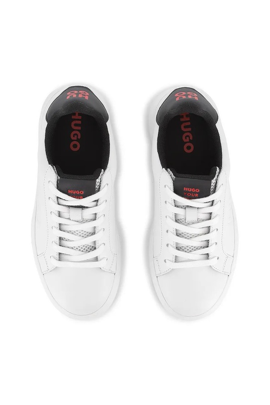 HUGO sneakersy skórzane G00533.30.35 biały