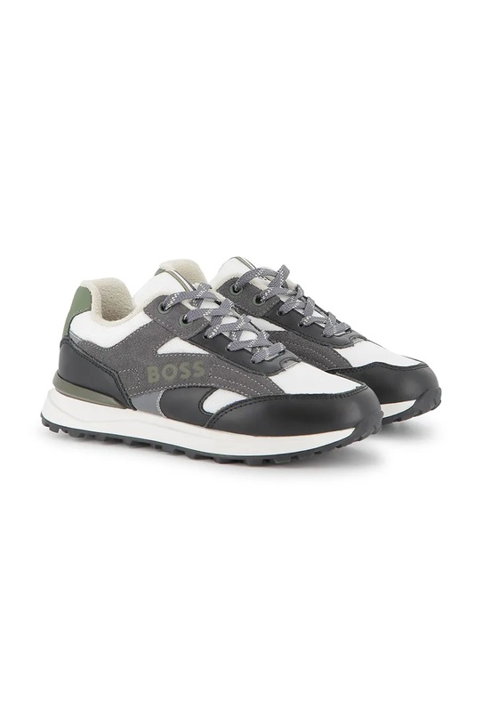 BOSS sneakersy tekstylny czarny J52560.36.41