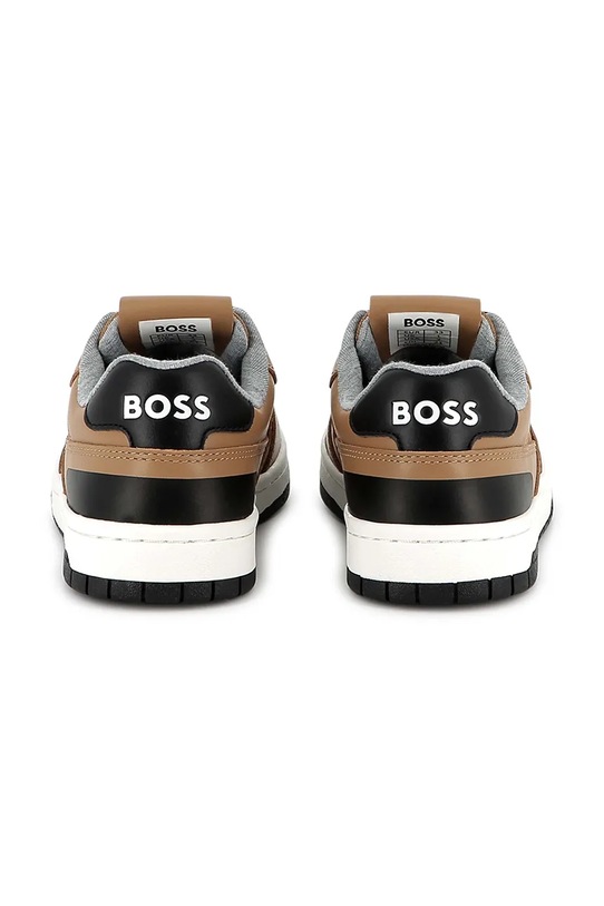 BOSS sneakersy dziecięce brązowy J52563.36.41