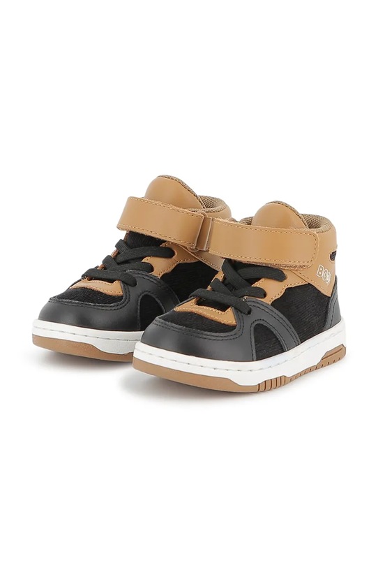 Chłopiec BOSS sneakersy J52584.22.27 brązowy